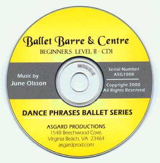 Ballet Barre & Center - Beginners Level II CD