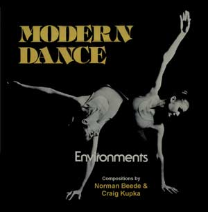 Modern Dance Environments -  CD cover