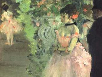 Dancers at the barre