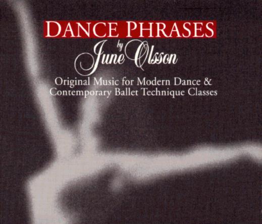 Dance Phrases Modern Dance CD Cover