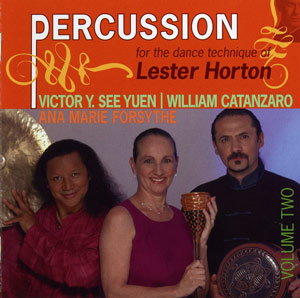Percussion in the Dance Technique of Lester Horton Volume 2 CD Cover